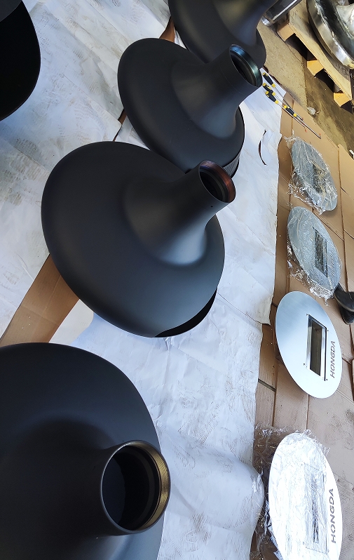 Bois suspendu noir, foyer brûlant, cheminée de toit, intérieur, acier, sur mesure 15