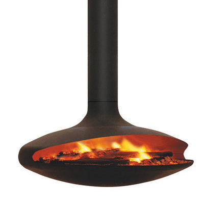 burning stove for hotels hanging indoor hanging fireplace suspended stove wood  contemporary