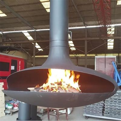Stove Suspended decorative wood fireplaces indoor  hanging